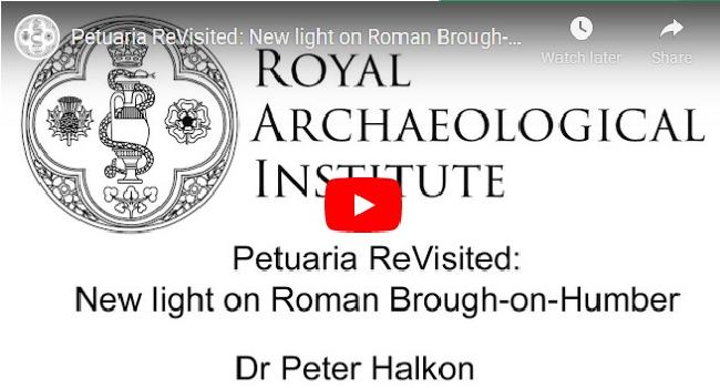 Royal Archaeological Institute Lecture video