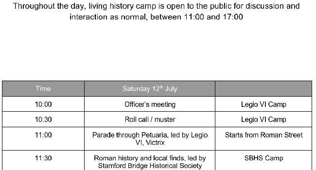 Festival Activities